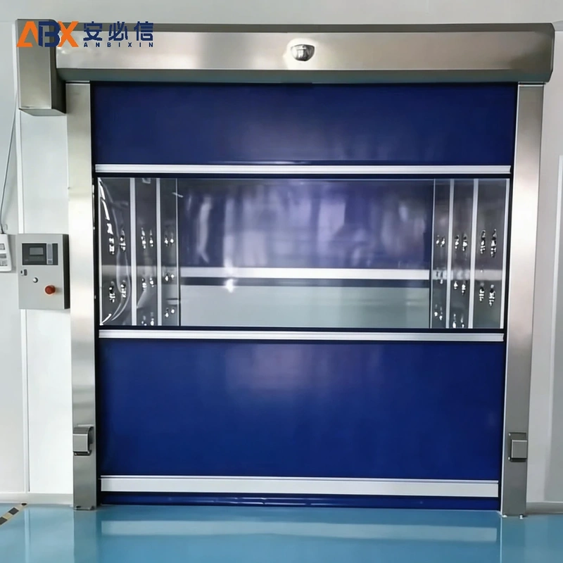 乌兰察布市软帘快速门